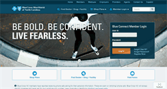 Desktop Screenshot of bluecrossnc.com